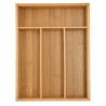 Porta talheres bambu 33 cm - Loja Apolo