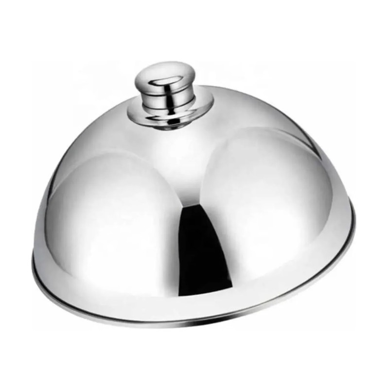Cloche aço inox 25 cm - Loja Apolo