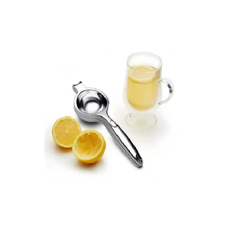 Espremedor de limão aço inox - Loja Apolo