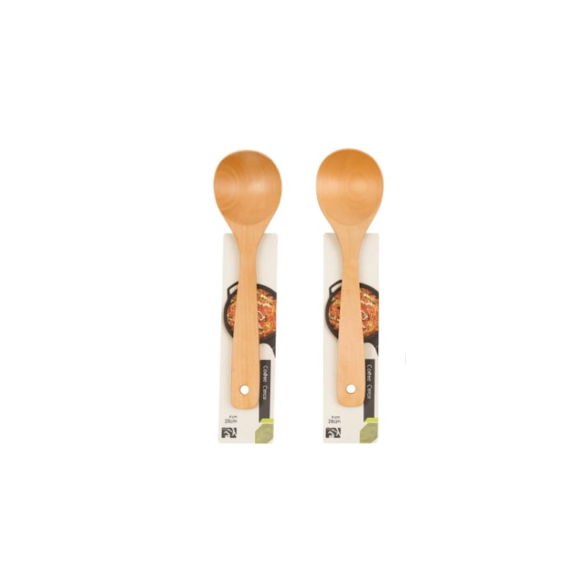 Colher curva pequena bambu 19 X 6 cm - Loja Apolo