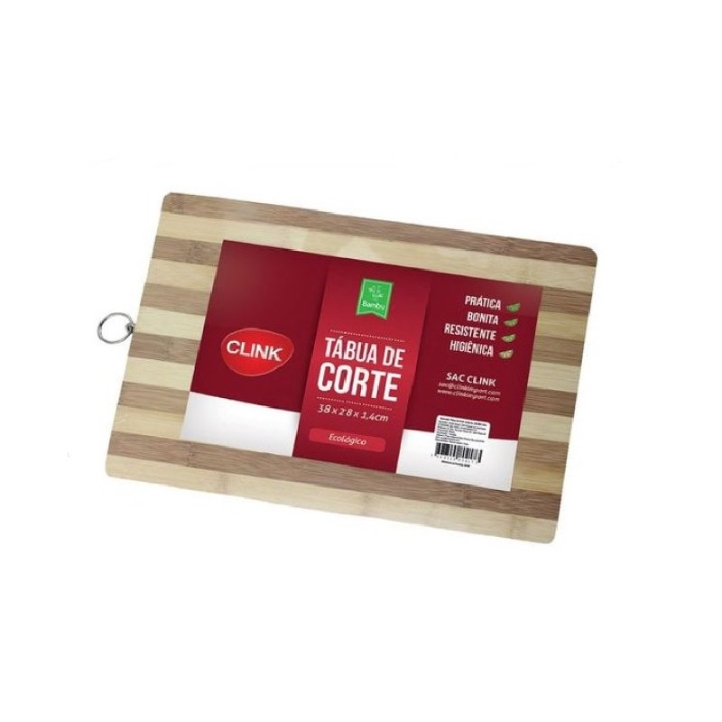 Tabua de corte bambu 38X28 cm - Loja Apolo