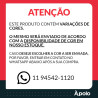 Luva de silicone e tecido - Loja Apolo