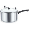 Pipoqueira alumínio 22 cm - Loja Apolo
