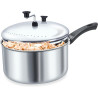 Pipoqueira alumínio 22 cm - Loja Apolo