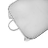 Rechaud chapa retangular grande com 2 queimadores 45X25X12cm - Loja Apolo