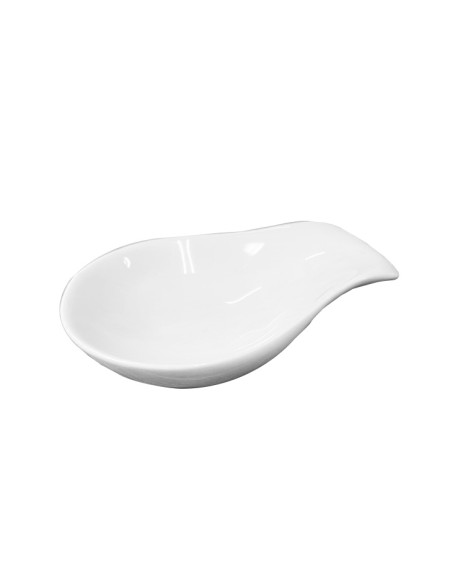 Colher de porcelana cabo curvado - Loja Apolo