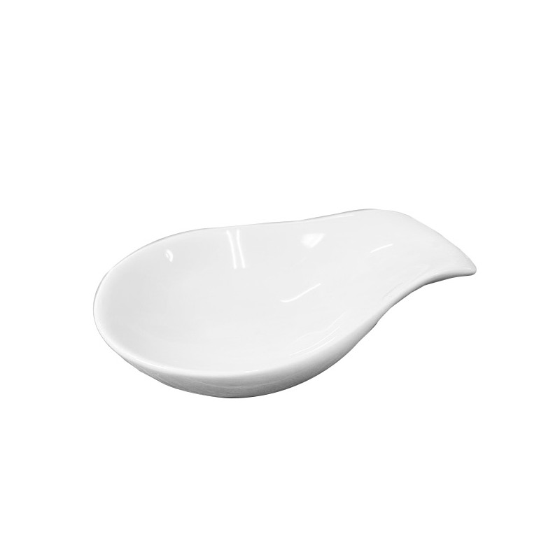 Colher de porcelana cabo curvado - Loja Apolo