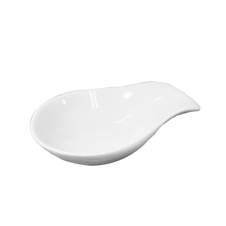 Colher de porcelana cabo curvado - Loja Apolo