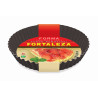 Forma para torta crespa fundo removível black 28 cm - Loja Apolo