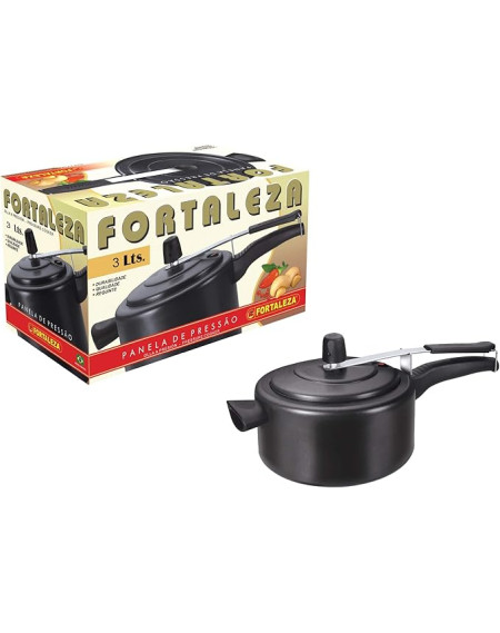 Panela de pressão 3 litros black - Loja Apolo