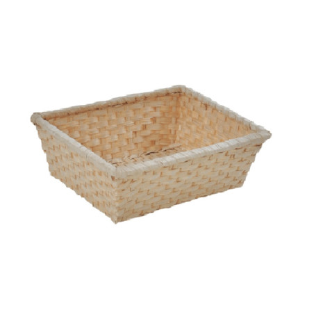 Cesta retangular 21X17X6.5 cm - Loja Apolo