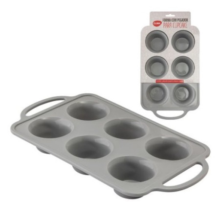 Forma pegador silicone cupcake - Loja Apolo
