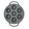 Forma silicone donut redonda com pegador - Loja Apolo