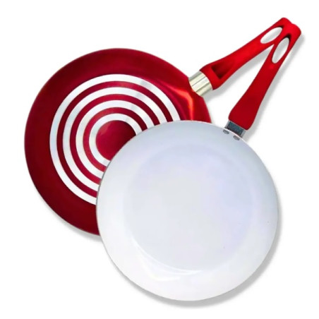 Frigideira revestida ceramica e cabo silicone 24cm - Loja Apolo