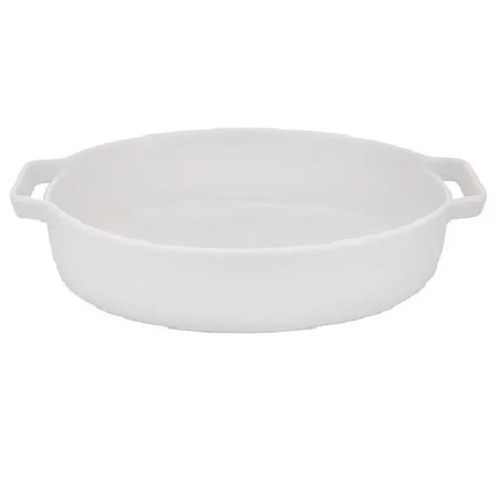 Travessa refrataria retangular porcelana 29.3 X 17.8 X 6.6 cm - Loja Apolo