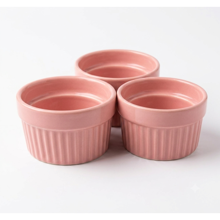 Ramekin ceramica rosa 180ml - Loja Apolo