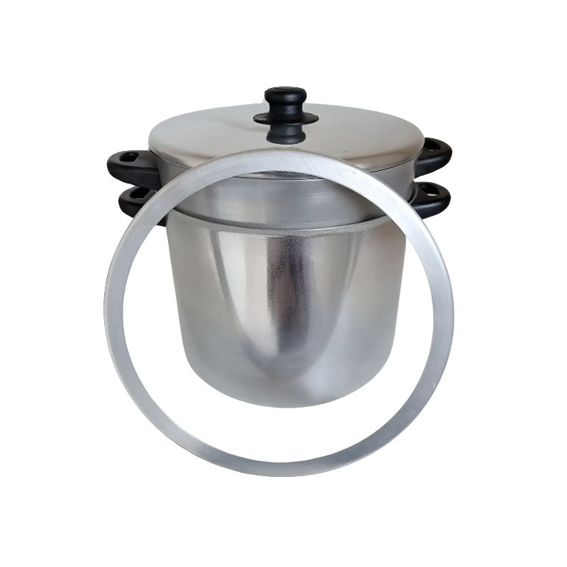 Espagueteira cozivapor aluminio 6 litros - Loja Apolo