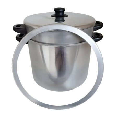 Espagueteira cozivapor aluminio 6 litros - Loja Apolo