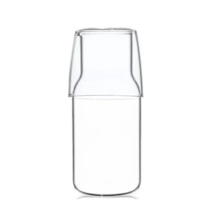 Moringa com copo vidro borossilicato 560ml - Loja Apolo