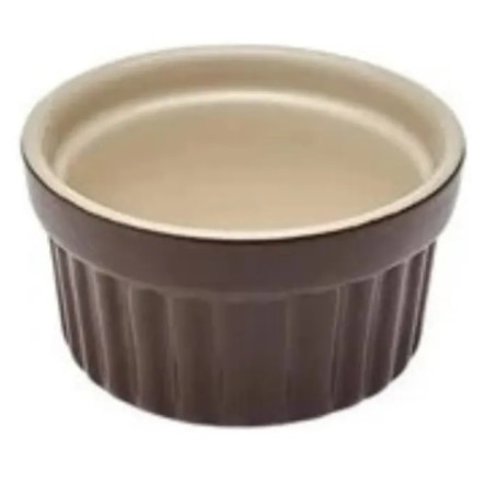 Ramekim marrom 9 cm 100 ml - Loja Apolo