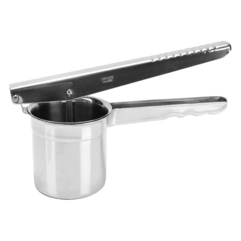 Amassador de batata e legumes inox 25X5cm linha suprema - Loja Apolo