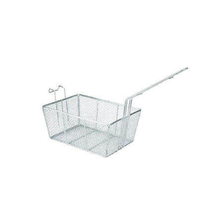 Peneira p/ Fritura Retangular Profissional 33x14cm