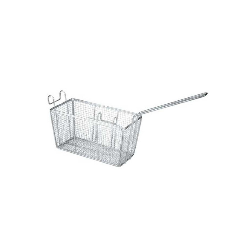 Peneira p/ Fritura Retangular Direita Profissional 23x14cm