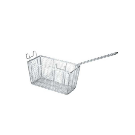 Peneira p/ Fritura Retangular Direita Profissional 23x14cm