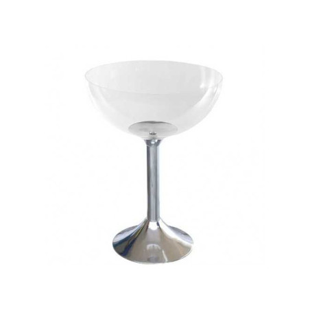 Champanheira Transparente em Acrílico com Base 76cm