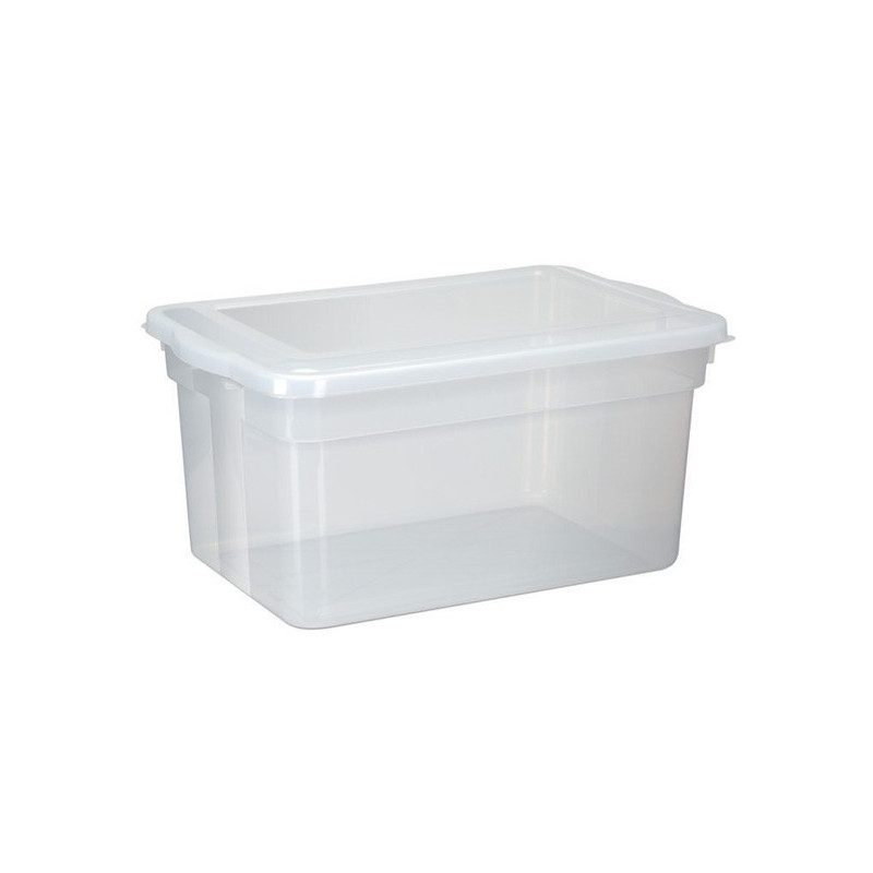 Caixa Organizadora Multi-Uso Transparente c/ Tampa 47L