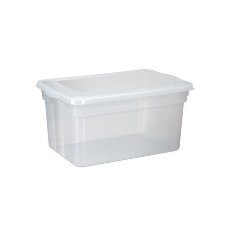 Caixa Organizadora Multi-Uso Transparente c/ Tampa 47L