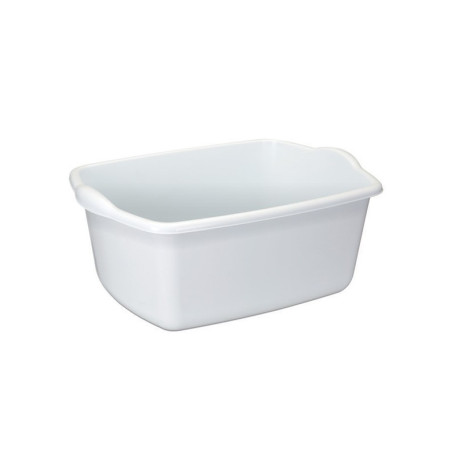 Bacia Retangular Multi-Uso Branca Opaca 21L