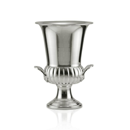 Vaso Orleans grande Prata Apolo 55cm