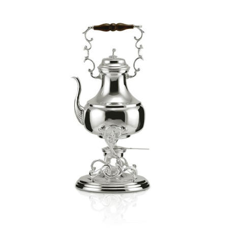 Samovar Liso Grande Prata Apolo 50cm - 3L