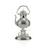 Samovar Galhões Grande c/ Alça Prata Apolo 50cm - 3L