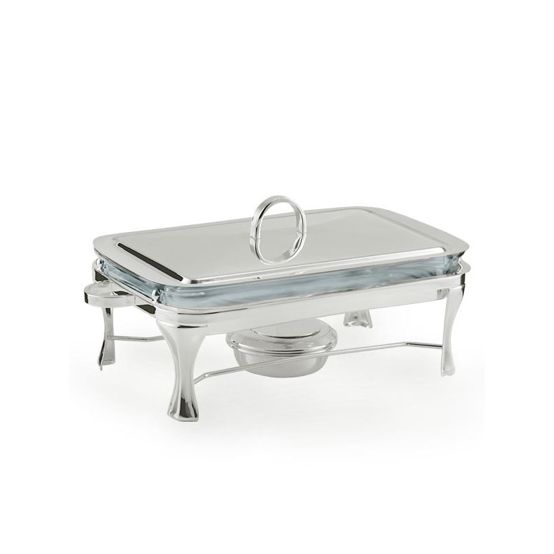 Rechaud Ret. B/ Maria c/ Marinex Prata Apolo 38x25cm - 3L
