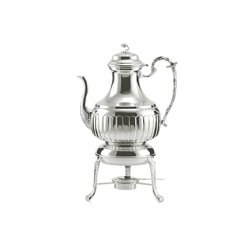 Samovar Galhões B/ Maria Grande Prata Apolo 43cm - 3L