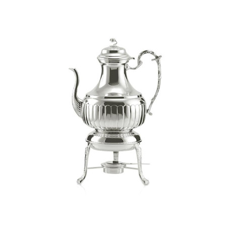 Samovar Galhões B/ Maria Pequeno Prata Apolo 35cm - 1,2L
