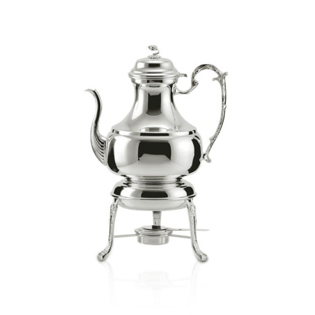 Samovar Liso B/ Maria Grande Prata Apolo 43cm - 3L
