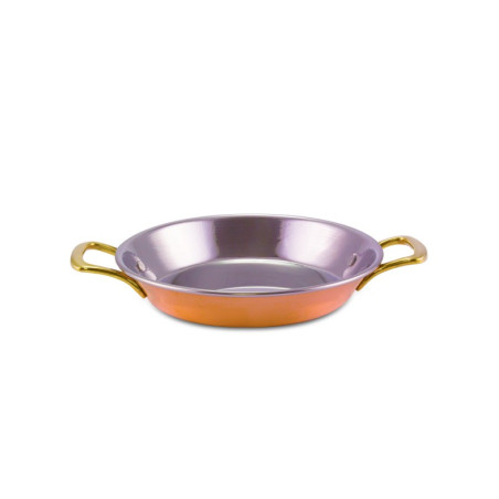 Panela Paellera com Alças Cobre Apolo Ø21 x 4cm