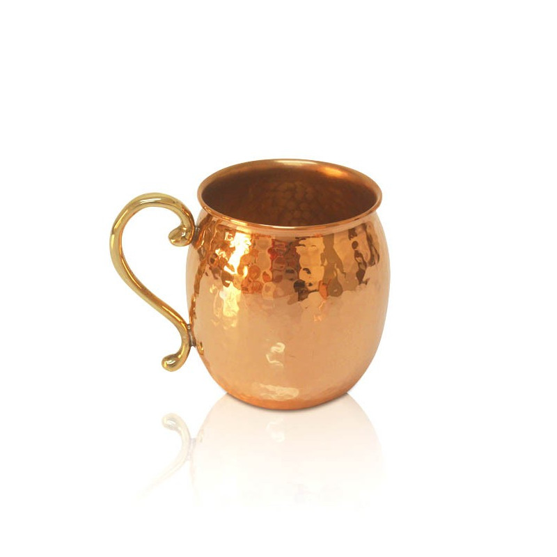 Caneca  Bojuda em Cobre 9x10cm - 600ml