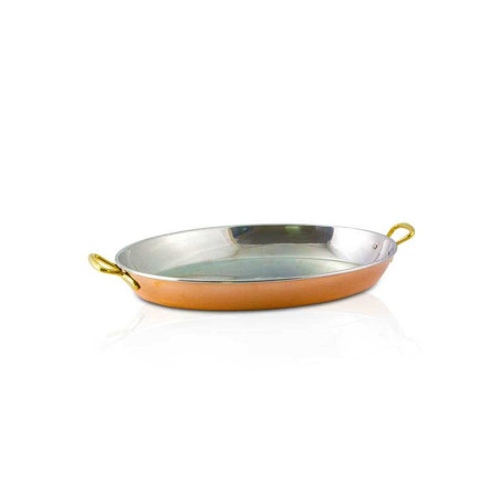 Travessa oval com alças - 37x27cm