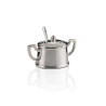 Açucareiro Oval Royal com Colher 400ml Apolo