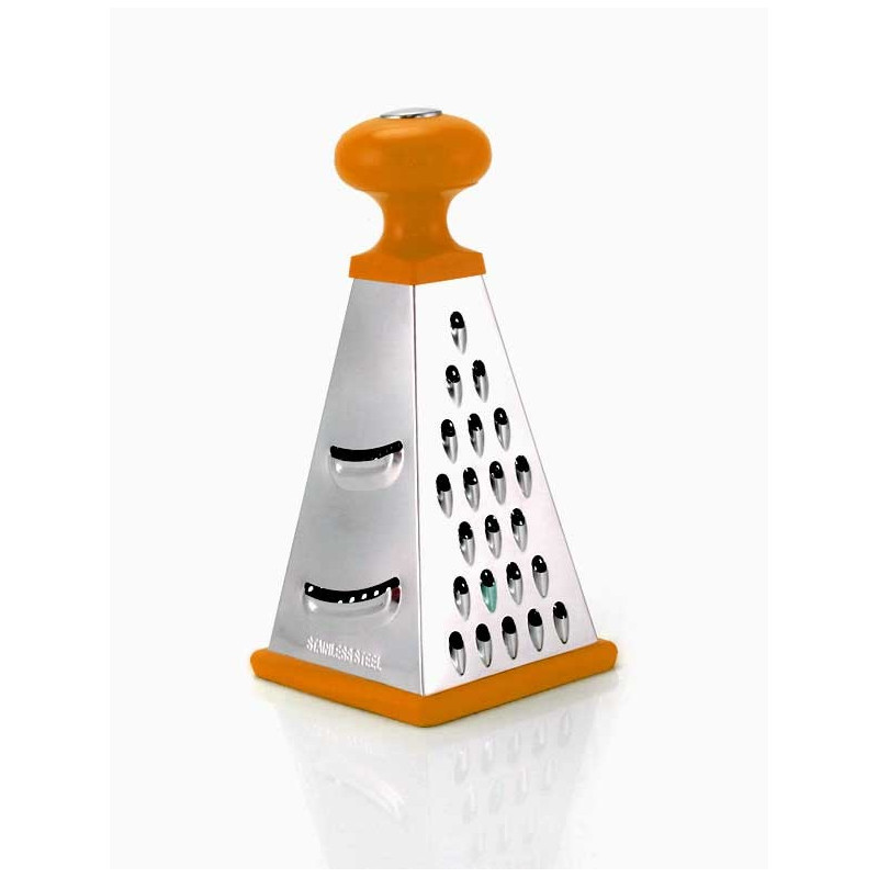 Ralador de Legumes 4 Faces Laranja