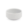 Porta Patê em Porcelana Branca Geni 70ml