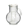 Jarra de Vidro Kufra com Tampa Branca 2,0L Bormioli
