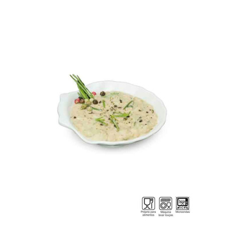 Finger Food Casquinha de Siri Melamina Profissional 8cm