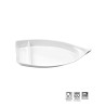 Barco Sushi-Sashimi com Porta Shoyu Melamina Profissional 26cm