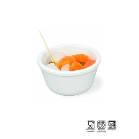 Ramekin Canelado Melamina Profissional 60ml