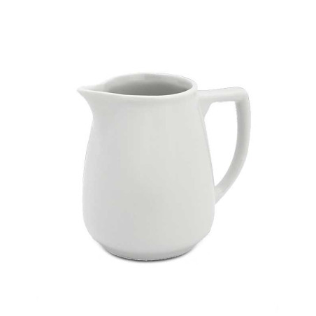 Leiteira Porcelana Branca Geni 460ml
